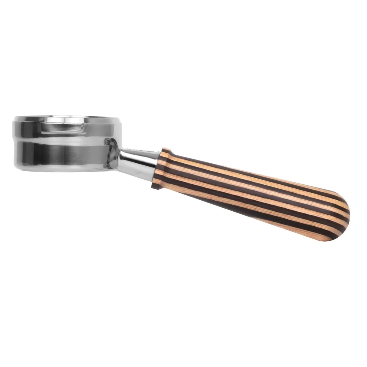 Pesado Stainless Steel Bottomless Hybrid Portafilter (5.0mm) - Black / Black Coffee - Image 16