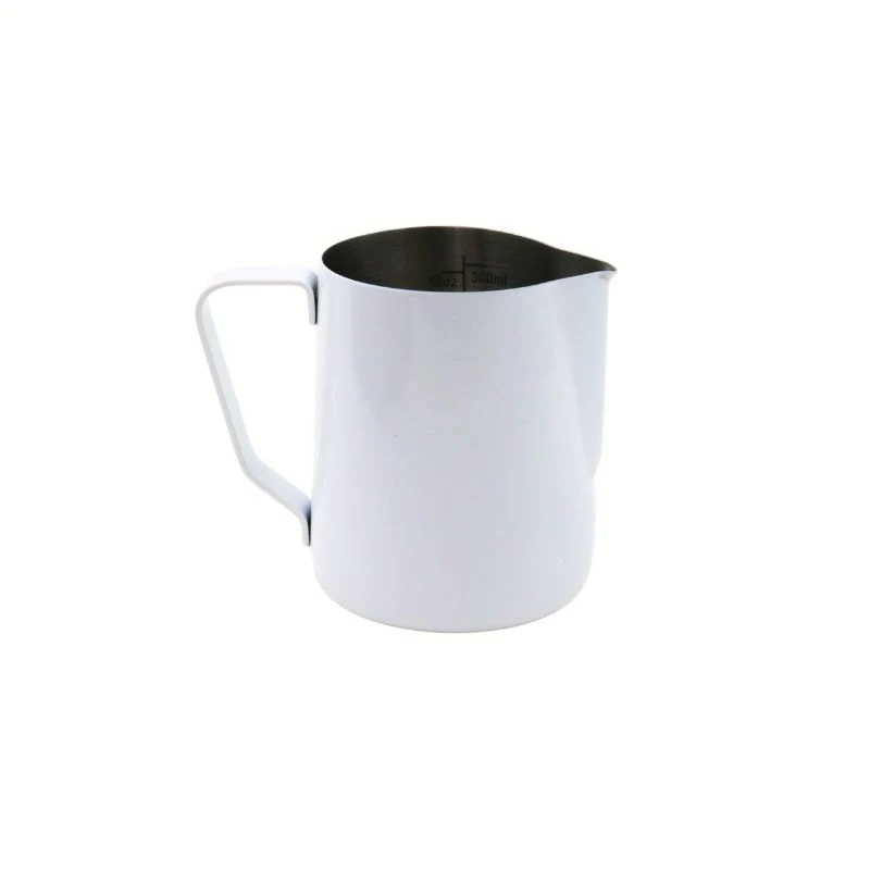 Rhino Coffee Gear Pro Stealth Milk Pitcher (12, 20, or 32oz) - 20oz / White - Image 5