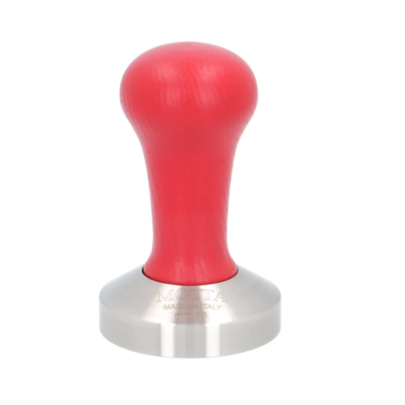 Motta Wooden Coffee Tamper - 53mm (Breville compatible) / Flat / Dark Wood - Image 5