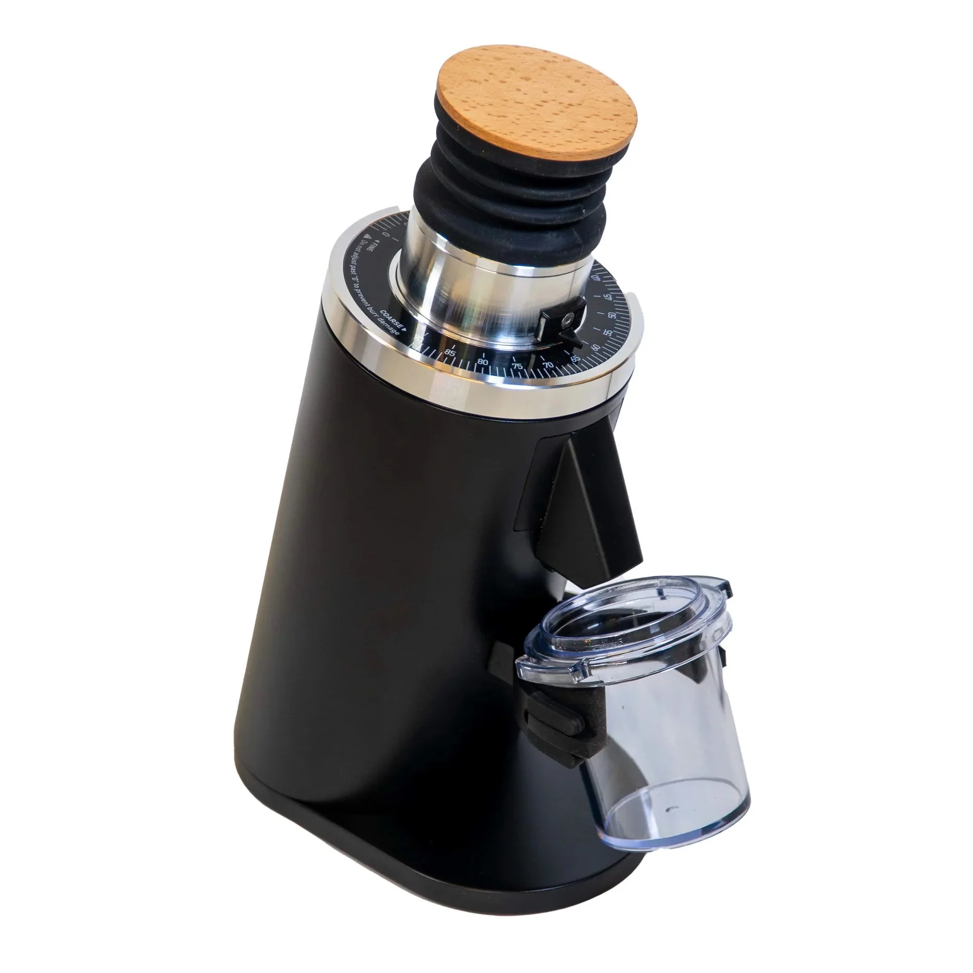 Turin Grinders Turin DF54 V3 Single Dose Coffee Grinder - Grey / Stainless Steel - Image 3