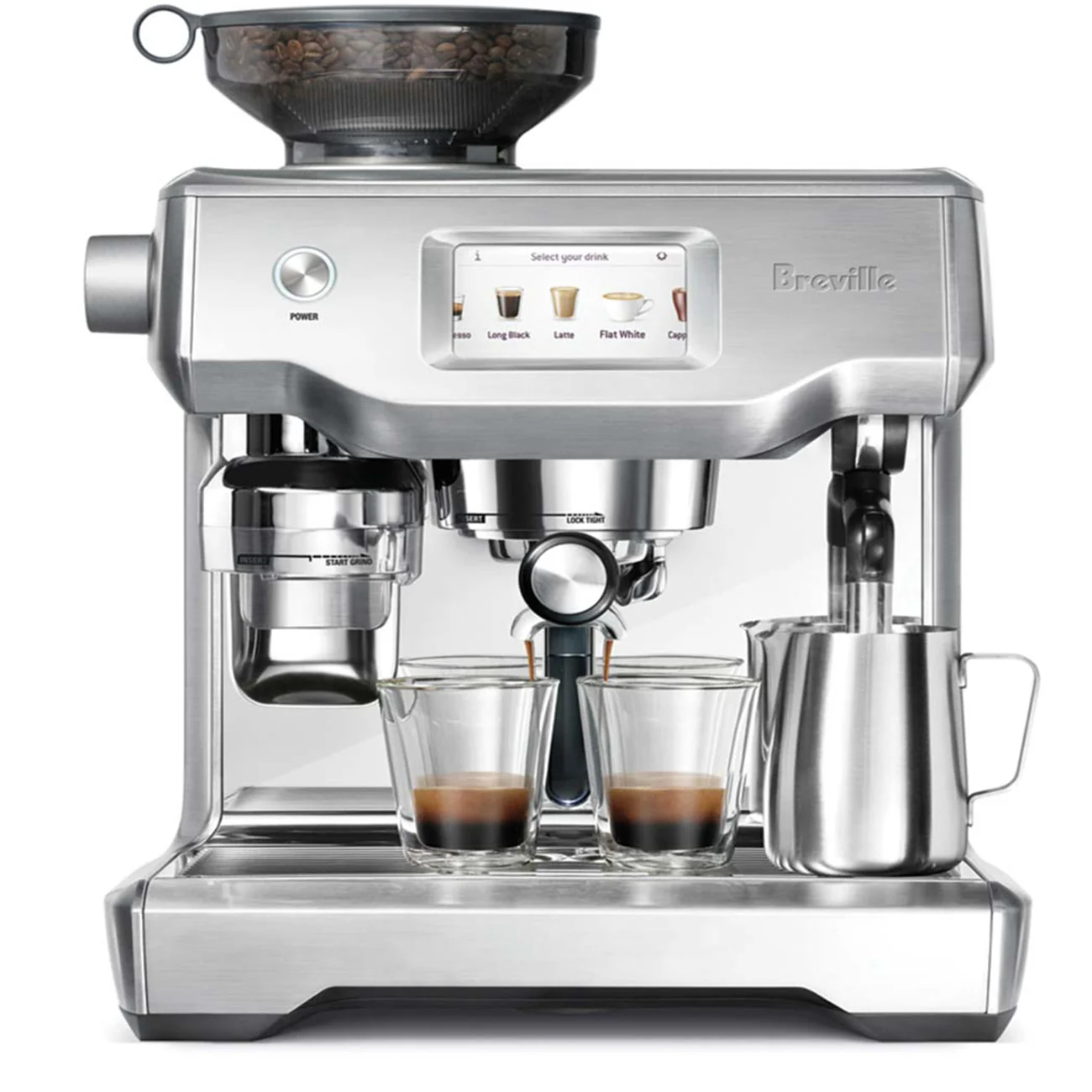 Breville Oracle Touch Espresso Machine - Stainless Steel Coffee