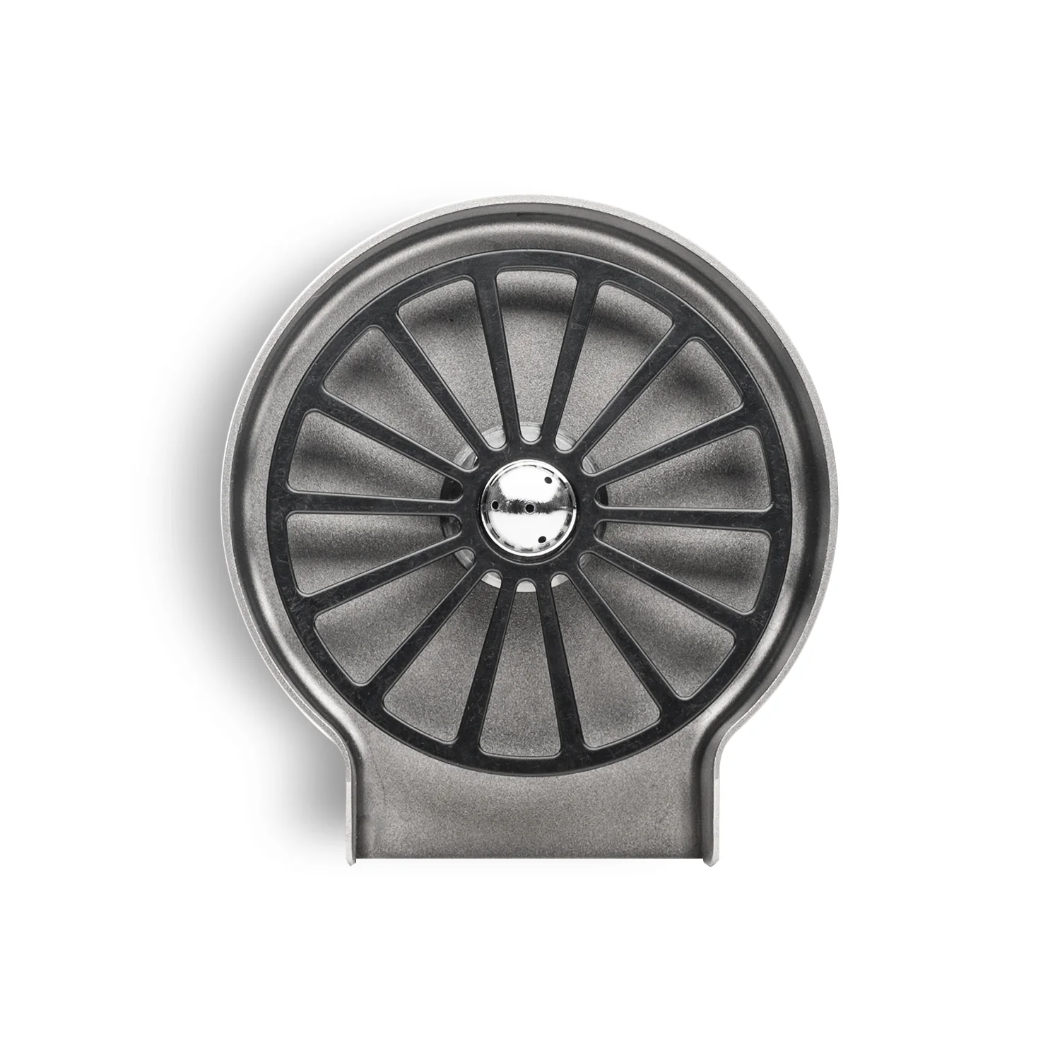 Espresso Parts 4" Round Sink Rinser With Wobble Plate - Stainless Steel Coffee - Image 4