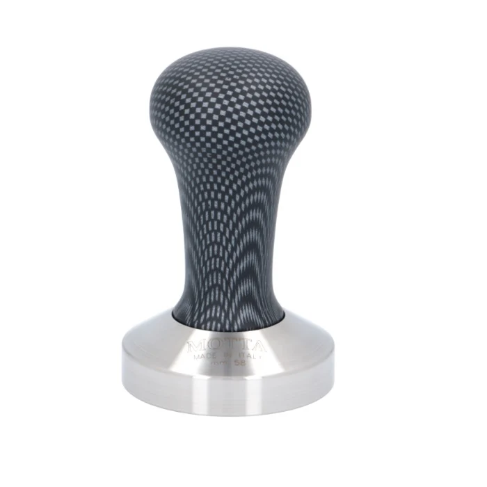 Motta Wooden Coffee Tamper - 53mm (Breville compatible) / Flat / Dark Wood - Image 6