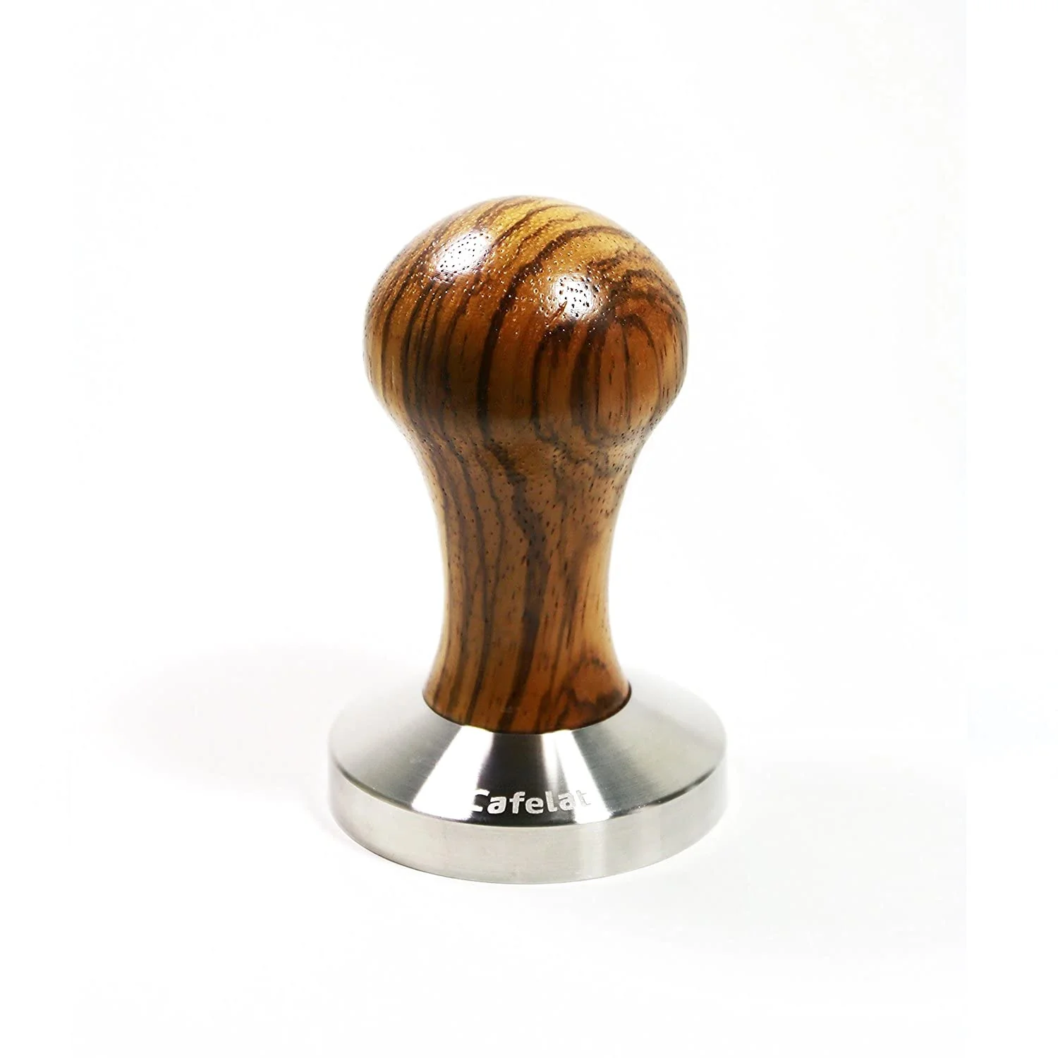 Cafelat Espresso Tamper - 54mm / Flat / Walnut