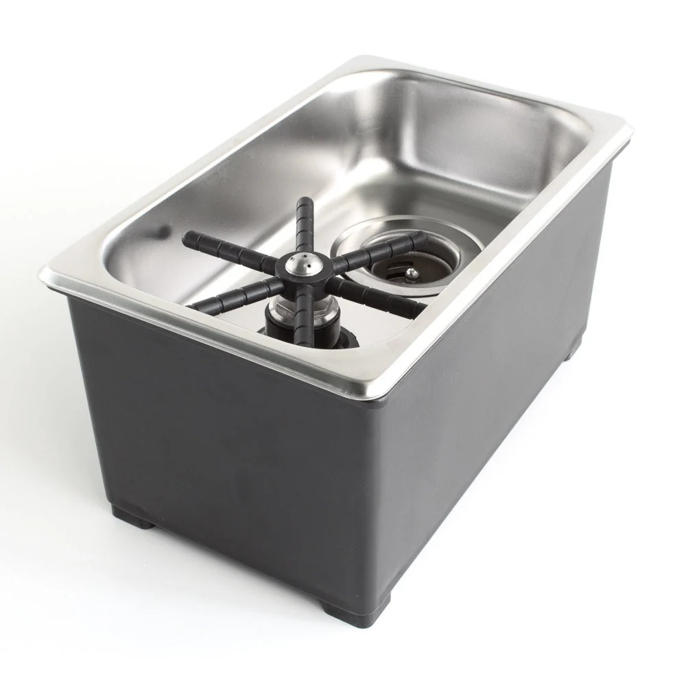 Espresso Parts Counter Top Rinser 6"x10"x2" Pan Size Coffee