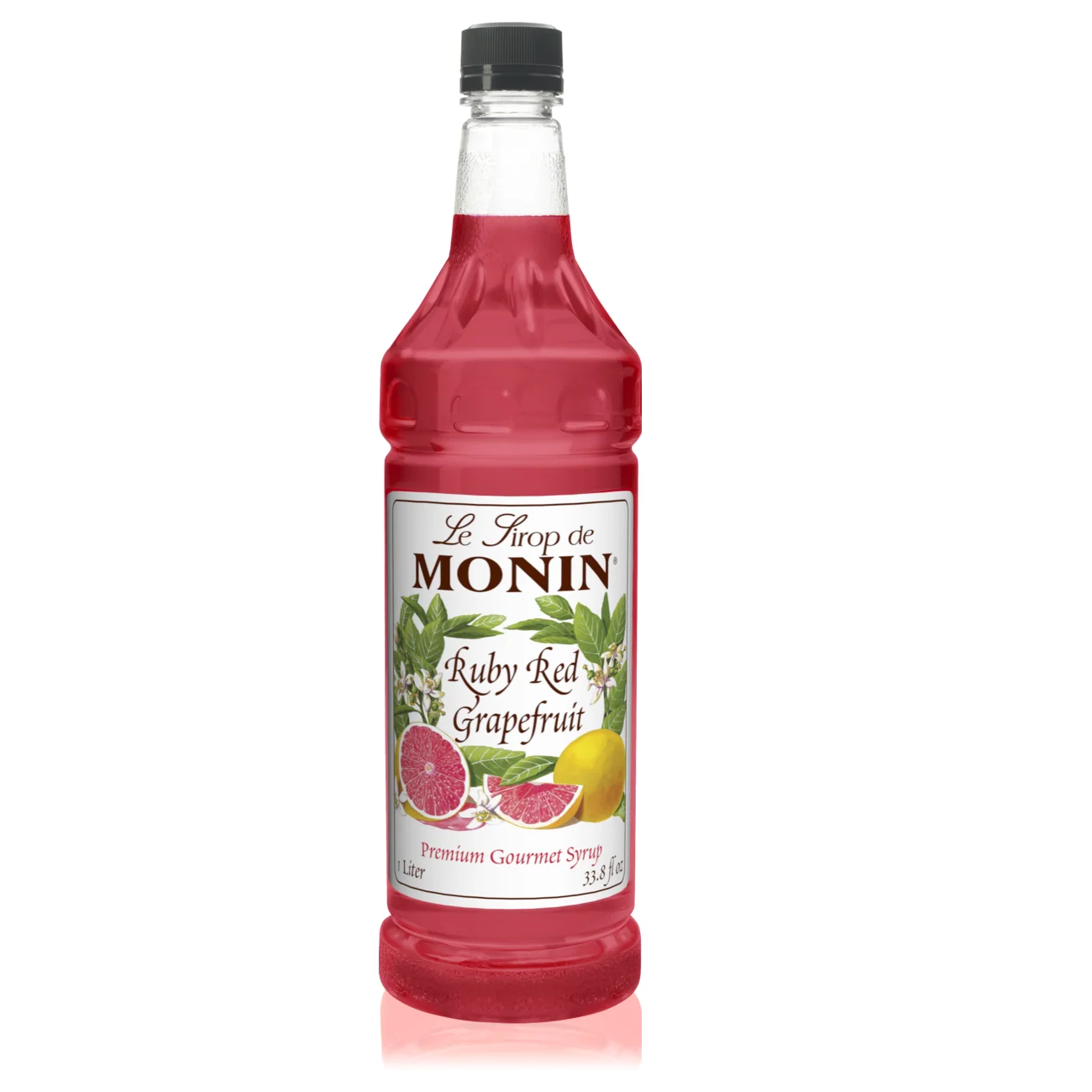 Monin Ruby Red Grapefruit Syrup Bottle
