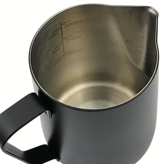 Rhino Coffee Gear Pro Stealth Milk Pitcher (12, 20, or 32oz) - 20oz / White - Image 4