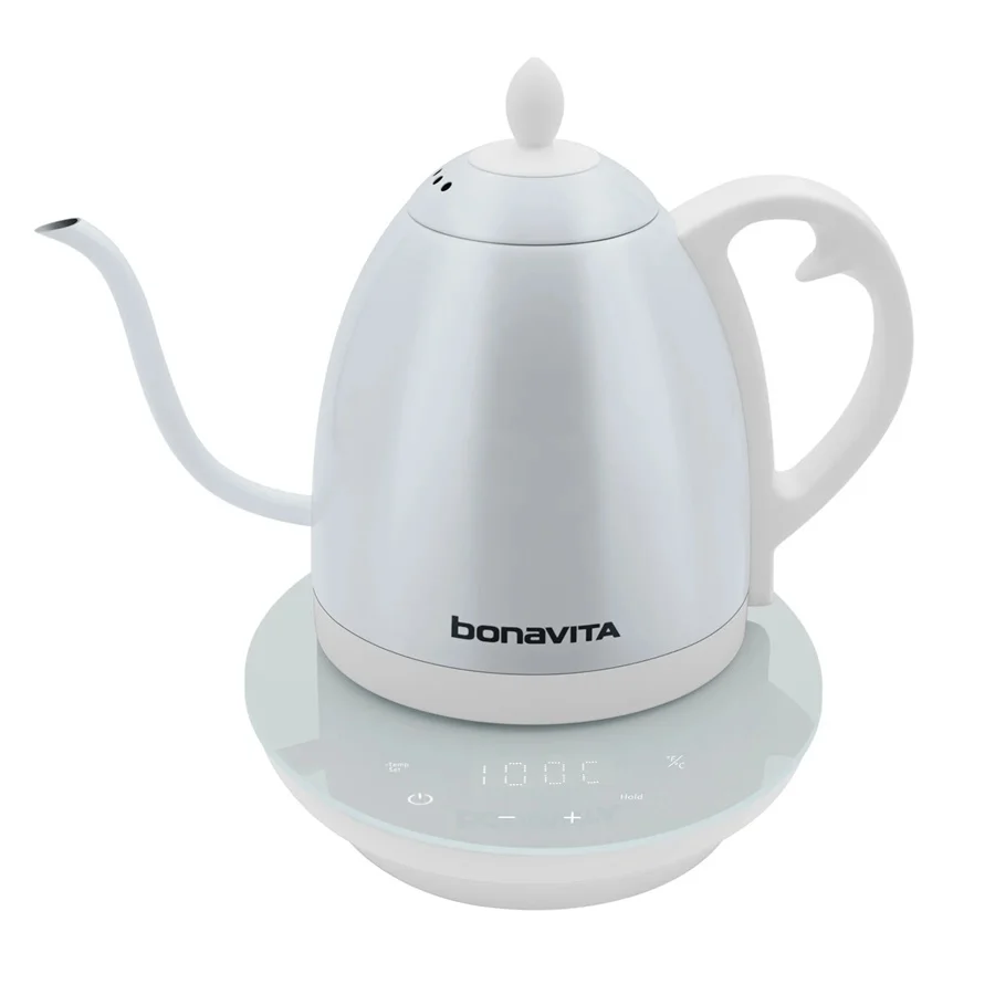 Bonavita Cosmopolitan 1.0L Gooseneck Variable Temperature Kettle - Brushed Stainless - Image 4