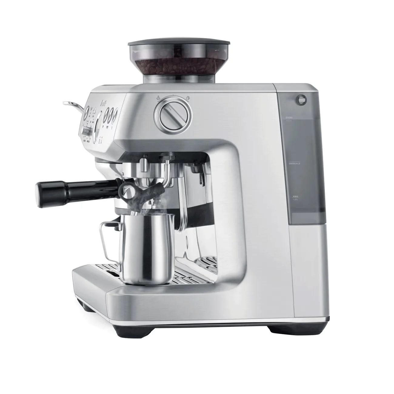 Breville Barista Express Impress Espresso Machine - Stainless Steel Coffee - Image 3