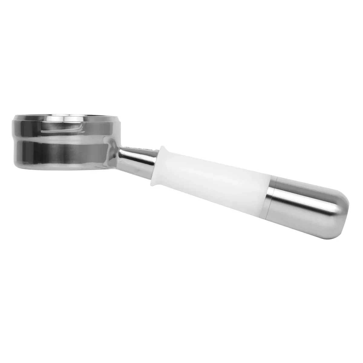 Pesado Stainless Steel Bottomless Hybrid Portafilter (5.0mm) - Black / Black Coffee - Image 11