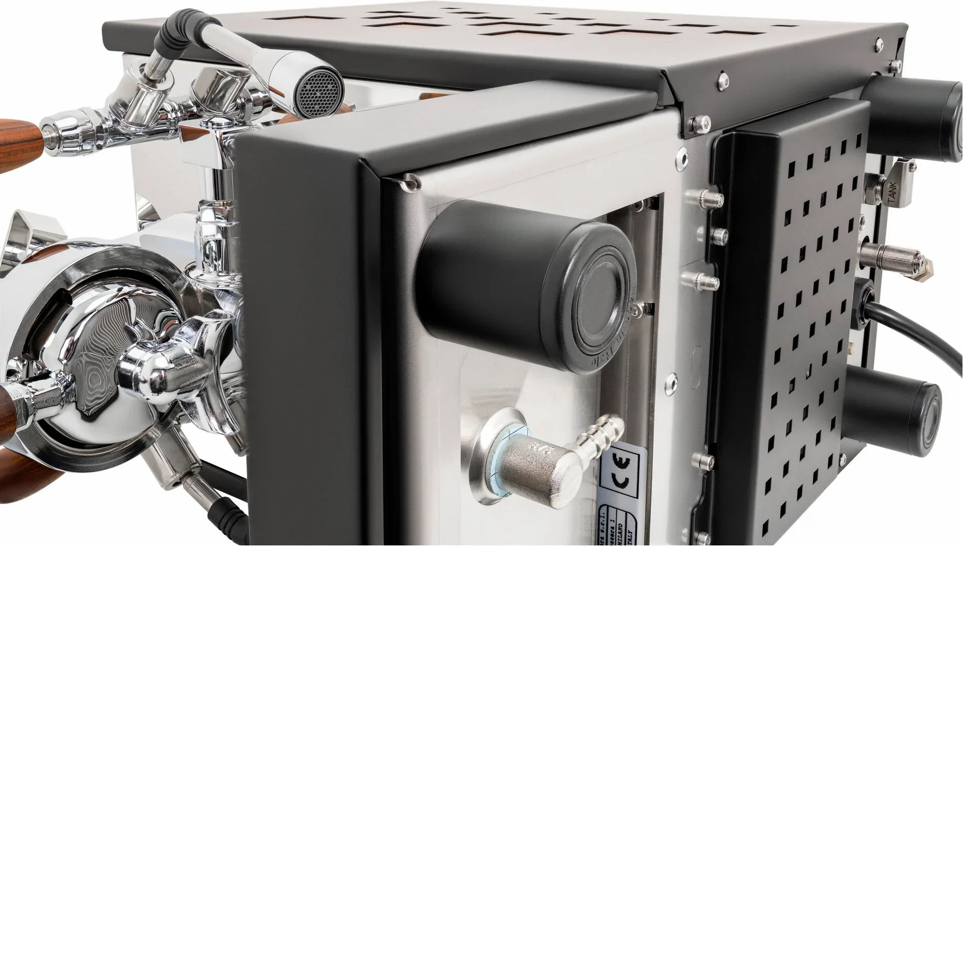 Bezzera Aria TOP Espresso Machine - Stainless Grinder - Image 7