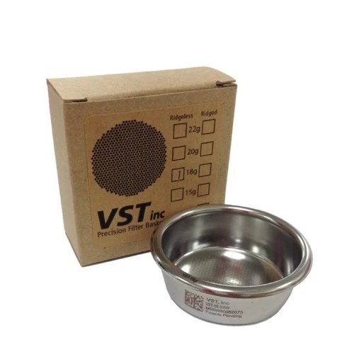 VST Precision Double Portafilter Basket - 18g - Ridged - Image 3