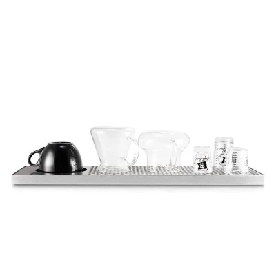 Espresso Parts 7"x24"x7/8" Rinser with Side Spray Coffee - Image 5