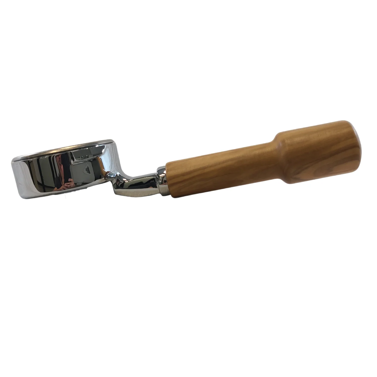 Gaggia Bottomless Portafilter with Wood Handle - Maple Wood — SKU SKU01528-002-C99B33 Coffee - Image 2