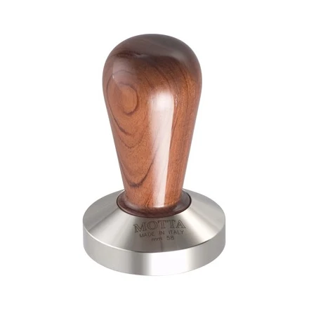 Motta Bubinga Wood Tamper - 58mm / Convex Coffee