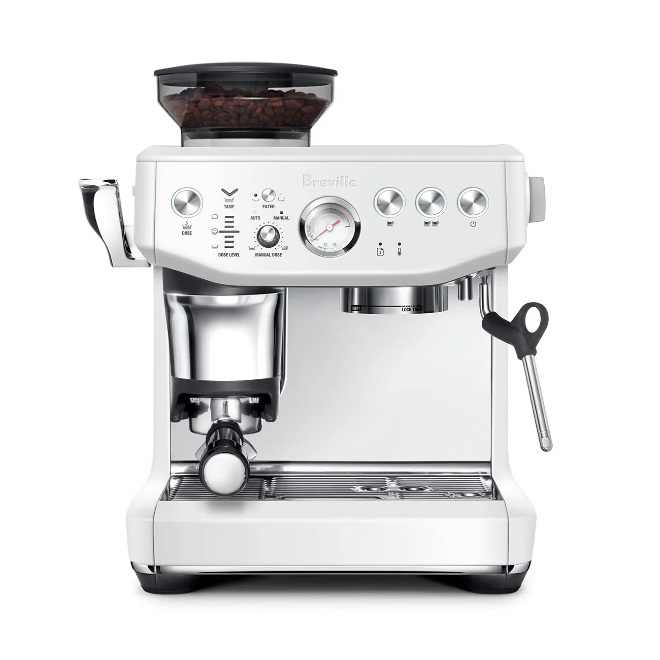 Breville Barista Express Impress Espresso Machine - Stainless Steel Coffee - Image 7