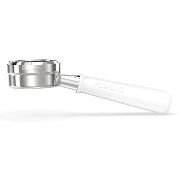 Pesado Stainless Steel Bottomless Hybrid Portafilter (5.0mm) - Black / Black Coffee - Image 15