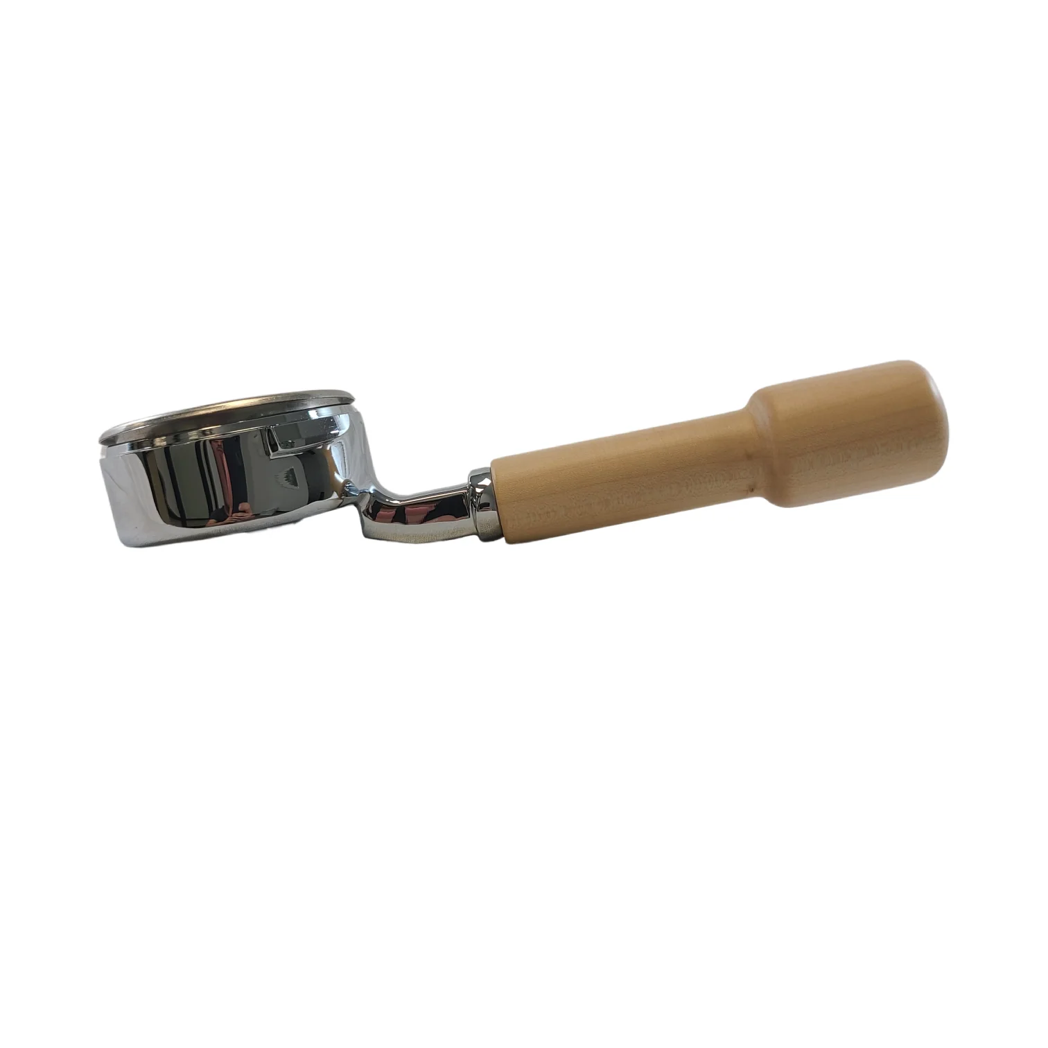 Gaggia Bottomless Portafilter with Wood Handle - Maple Wood — SKU SKU01528-002-C99B33 Coffee - Image 3