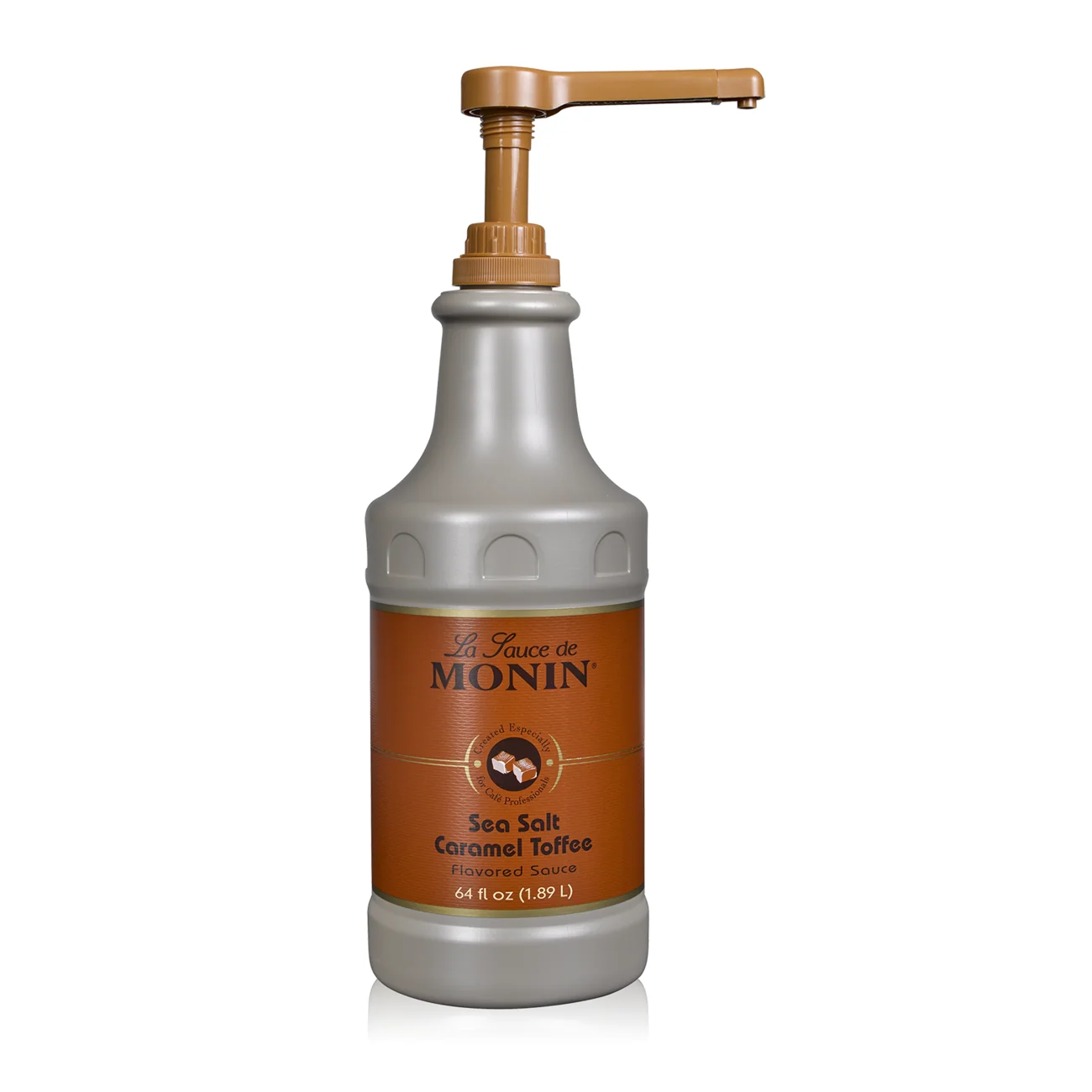 Monin Sea Salt Caramel Toffee Sauce - 12oz Coffee - Image 2
